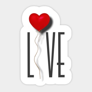 LOVE HEART Sticker